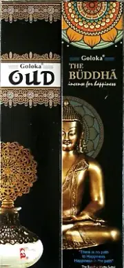 1-3 x 15g Goloka OUD / BUDDHA Premium Incense Sticks Middle Eastern Perfume Oudh