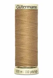 Gutermann Sew-all Thread 100m Colour 591 OLD GOLD, 100% Polyester