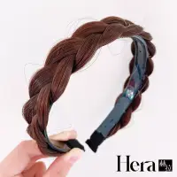 在飛比找博客來優惠-【Hera赫拉】麻花辮子假髮髮箍 L111080901 深棕
