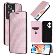 Carbon Fiber Texture Flip Leather Phone Case, For OPPO A79 5G, For OPPO A1 5G