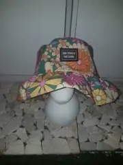 Gen Thrills the Label - Floral Sun Frills Bucket Hat Toddler 1 -3yrs