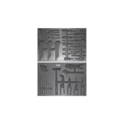 SP Tools 3Pcs Eva Insert Empty - Suit Sp50102D Carbon Fibre Offers Protection