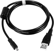 MaxLLTo USB PC Data Cable Cord Lead for Panasonic Camera Lumix DMC-SZ1 DMC-SZ7 a/p/gk/b