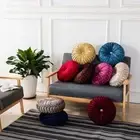 Solid color Pumpkin Backrest Pad Holding pillow Seat Cushion Sofa Bed Pillow