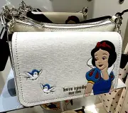 Kate Spade Double Up Crossbody Wallet Purse Bag Featuring Disney's Snow White