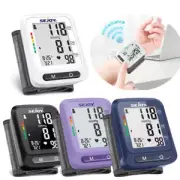 Auto Wrist Blood Pressure Monitor Digital LCD BP Pulse Meter Heart Rate Machine