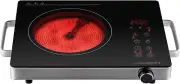 2800W Electric Infrared Ceramic Cooktop Portable Countertop Hot Plates Induct...