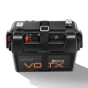 VoltX Battery Box 12V 2xUSB Portable Deep Cycle Lithium Camping RV Cig Socket