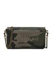 Marc Jacobs The Camo Jacquard Chain Mini Bag One size Green