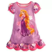 Disney Princess Rapunzel Nightshirt Nightgown Tangled All Sizes NWT Pink