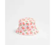 Target Kids Reversible Bucket Hat - Strawberry