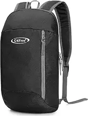 G4Free Outdoor Backpack Multipurpose Daypack Small Hiking Rucksack Mini Bookbags 10L for Adults and Teenagers
