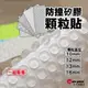 防撞矽膠顆粒貼｜一組販售｜SY-CPad05｜3M強力背膠/牆面防護/門把防撞/緩衝墊/防撞門墊/靜音墊