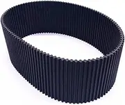 1pc DA HTD5M Perimeter 550 560 565 570 575 580 585 590 595 600 610mm Double Side Tooth Width 10Mm Synchronous Timing Belt(595mm)