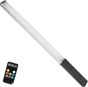 Photography LED Fill Light Holdheld,Ra95+ 3000-5750K 204 LED 12level Brightness Dimming RGB Colorful Temperature Memory USB Video Lamp, for Live,Emergency,30000H Lamp Life/32H
