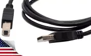USB Cable Cord Plug for Numark Stealth Total Control DJ MIDI Controller Machine