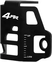 MotHeart Motorcycle Rear Brake Fluid Reservoir Protector for Ninja ZX-4RR 2023 Rear Brake Cylinder Protection for Brake Pump Motorcycle Protection Aluminium Alloy Accessories (Black)