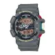 【CASIO 卡西歐】G-SHOCK 復古時尚 經典重返 復刻深灰 51.9mm(GA-400PC-8A)