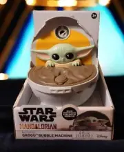 Star Wars Baby Yoda Grogu a Cute Super Blowing Bubble Machine (cool gift toy)