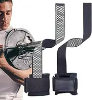 Weightlifting Straps,Sweat-Wicking Non-Slip Anti-Tear Lifting Straps - Breathable Ergonomic Bodybuilding And Yoga For Training Home