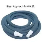 1.5in Swimming Pool Pump Filter Connection Hose Suction Vacuum Cleaner GH