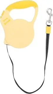 Totority Dog Leash Training Leash for Puppies Retractable Dog Rope Pet Traction Rope Abs Yellow