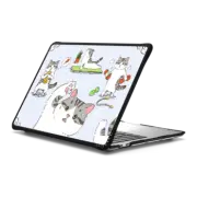 MacBook Pro 13-inch (M1 / M2 / Intel) Impact Case Bean The Cat Fitness MacBook Case