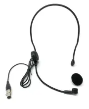 Dual Ear Headset Mic Headworn Microphone for VocoPro UDH Wireless Mic System