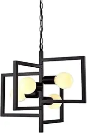 Chandelier New Creative Personality Iron Ceiling Lamp Garden Living Room Lamp Restaurant Bedroom Minimalist Art Chandelier Comfortable Anniversary