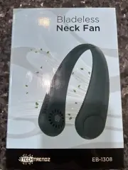 NIB TechTrendz Bladeless Neck Fan White
