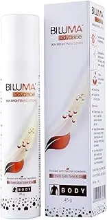 Biluma Advance Skin Brightening/Whitening Lotion for even skin tone recommended by Dermatologist |Blended with Natural Ingredients for dark spots | face and Body |45g
