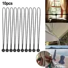 Elastic and Adjustable Tie Straps for Sure Fastening Umbrellas Pack of 10