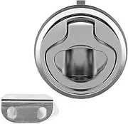 RV Cabinet Pull for Hatch for Latch Replacement Metal Grasp Handle Cupboard Doorknob for Drawer Bathroom for RV Modification(L)