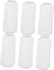 BATHVEVE 6Rolls Cotton Thread for Hair Removal Facial Hair Threading Tools Soft Durable Epilator Threads Easy to Use Facial Hair Remover for Beauty Routines