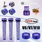 1~4x Pre & Post HEPA Filter For Dyson V8 V7 V6 V10 DC59 SV10 Animal Extra Vacuum