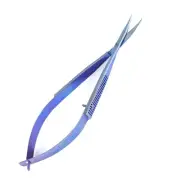 Noyes Iris Scissors 4.5" Titanium Curved Sharp-Sharp Ophthalmic Surgical T.T-310