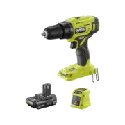 Ryobi 18V ONE+ Drill Driver Starter Kit with Battery and Charger