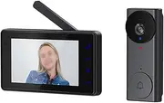 4.3 Inch Duplex Wireless Video Doorbell Doorbell Phone Security Camera Doorbell Intercom for Home Security Capture Moments Effortlessly