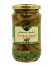 Edmond Fallot Cornichon Pickles Extra Fine Gherkins 9oz 6-Pack