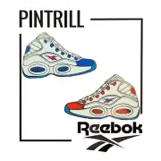 ⚡RARE⚡ PINTRILL x ALLEN IVERSON 76ers Question Mid Sneaker Pins *BRAND NEW*