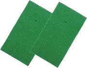 Realistic Golf Turf Mats 2 Pcs Golf Practice Mats Indoor Golf Hitting Mat for Home Training and Games