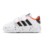 ADIDAS 童鞋 GRAND COURT 2.0 101忠狗 CF I 白 黑 斑點 魔鬼氈 迪士尼 ID8013