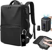 Zurligi Vacuum Travel Backpack, 70L Expandable Vacuum Backpack, Vacuum Compression Bag with Air Pump, for Travel Camping
