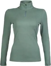 HKM Women's Super Soft 1/4 Zip Long Sleeved Shirt - Unbelievable soft !