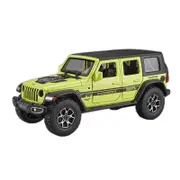 Catzon 1:32 Wrangler Alloy Car Model with Pull-Back Functionality and Sound Light Effects-Green