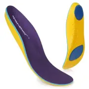 PRO Men's Anti-Fatigue Insoles – High Arch Support & Cushioning for Boots and...