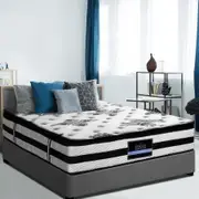 Giselle Bedding 34cm Mattress Euro Top Pocket Spring Double