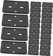 Parliky 50Pcs Garden Nail Mulch Gaskets for Ground Yard Stakes Gasket Replace...