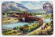 White Pass & Yukon Route Vintage Train/Railroad Swap Playing Card