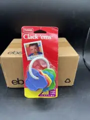NOS Vintage Playskool Clack ‘ems Baby Toy 5217